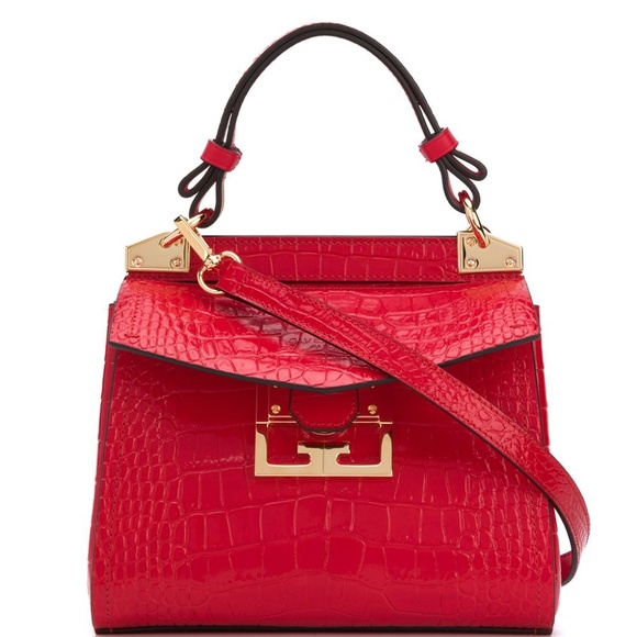 Givenchy Handbags - New Mini Mystic Embossed Croc